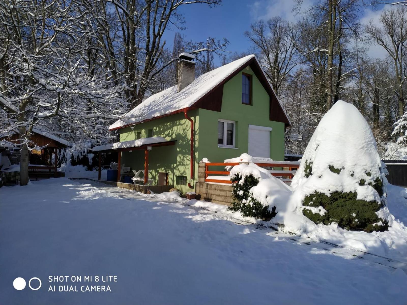 Chata Lazne Evzenie Klasterec Nad Ohri Villa Exterior photo